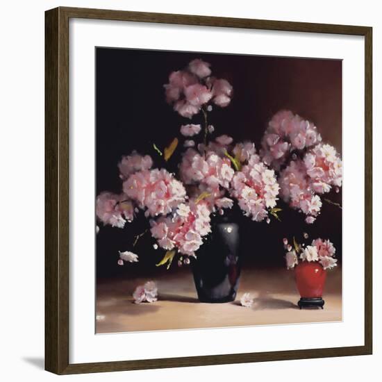 Oriental Blossom (detail)-Pippa Chapman-Framed Giclee Print