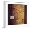 Oriental Blossoms II-Don Li-Leger-Framed Giclee Print