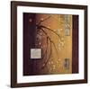 Oriental Blossoms II-Don Li-Leger-Framed Giclee Print