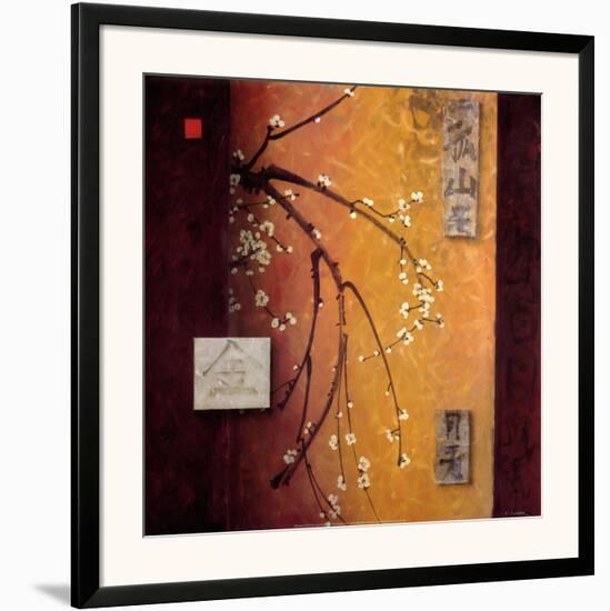 Oriental Blossoms II-Don Li-Leger-Framed Art Print
