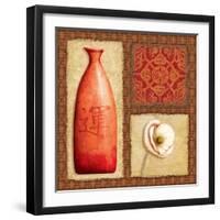 Oriental Collage I-Delphine Corbin-Framed Art Print