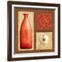 Oriental Collage I-Delphine Corbin-Framed Art Print