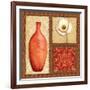 Oriental Collage III-Delphine Corbin-Framed Art Print