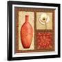 Oriental Collage III-Delphine Corbin-Framed Art Print