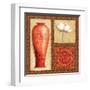 Oriental Collage IV-Delphine Corbin-Framed Art Print