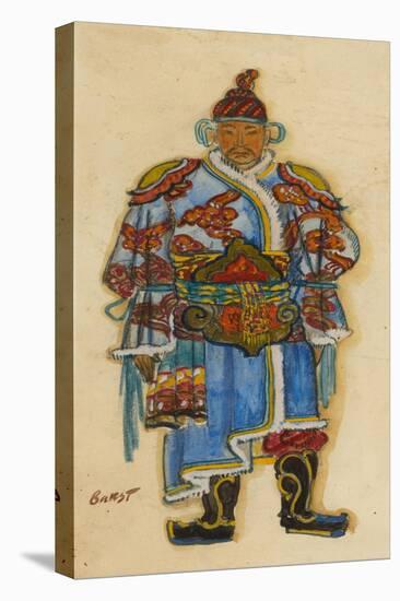 Oriental Costume Design-Léon Bakst-Stretched Canvas