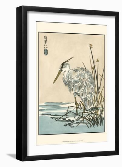 Oriental Crane I-Vision Studio-Framed Art Print
