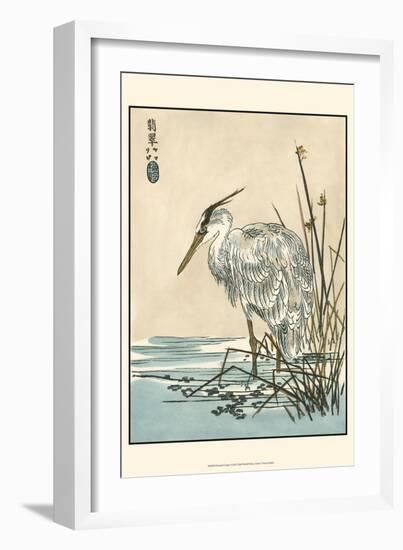 Oriental Crane I-Vision Studio-Framed Art Print