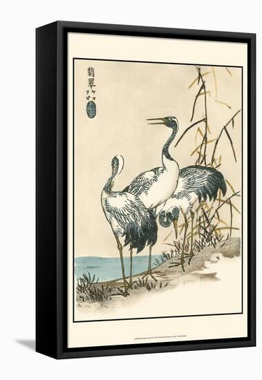 Oriental Crane II-Vision Studio-Framed Stretched Canvas