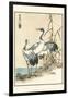 Oriental Crane II-Vision Studio-Framed Art Print