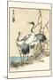 Oriental Crane II-Vision Studio-Mounted Art Print