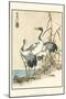 Oriental Crane II-Vision Studio-Mounted Art Print