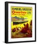 Oriental Cruise', Poster Advertising the Hamburg American Line, 1903-null-Framed Giclee Print