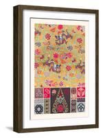 Oriental Design-Racinet-Framed Art Print