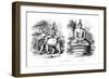 Oriental Divinities-A Thom-Framed Giclee Print