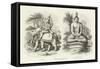 Oriental Divinities-null-Framed Stretched Canvas