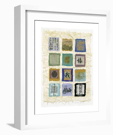 Oriental Dreams-Annabel Hewitt-Framed Art Print