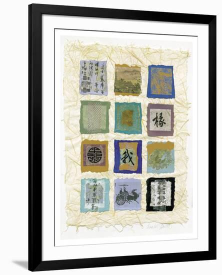 Oriental Dreams-Annabel Hewitt-Framed Art Print