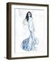 Oriental Dress Mate-OnRei-Framed Art Print