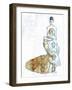 Oriental Dress-OnRei-Framed Art Print