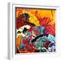 Oriental Fans-Linda Arthurs-Framed Giclee Print