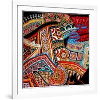 Oriental Fans-Linda Arthurs-Framed Giclee Print
