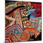 Oriental Fans-Linda Arthurs-Mounted Giclee Print