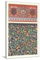 Oriental Floral Patterns-null-Stretched Canvas