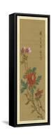 Oriental Floral Scroll I-null-Framed Stretched Canvas