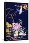 Oriental Flowers and Bird-Haruyo Morita-Framed Stretched Canvas