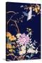 Oriental Flowers and Bird-Haruyo Morita-Stretched Canvas