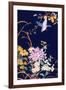 Oriental Flowers and Bird-Haruyo Morita-Framed Art Print