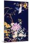 Oriental Flowers and Bird-Haruyo Morita-Mounted Art Print