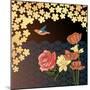 Oriental flowers and bird-Claire Huntley-Mounted Giclee Print