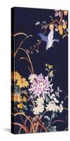 Oriental Flowers & Bird-Haruyo Morita-Stretched Canvas