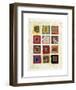 Oriental Fragments-Annabel Hewitt-Framed Art Print