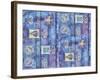 Oriental Hearts-Maria Trad-Framed Giclee Print