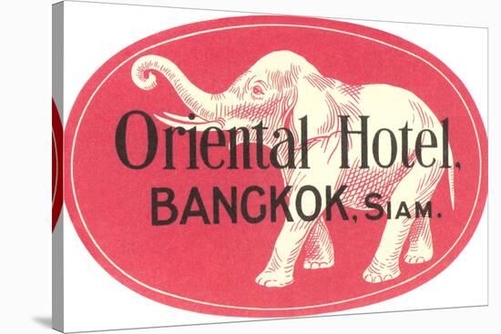 Oriental Hotel, Bangkok, Siam-null-Stretched Canvas