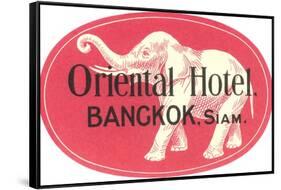 Oriental Hotel, Bangkok, Siam-null-Framed Stretched Canvas