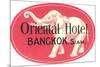 Oriental Hotel, Bangkok, Siam-null-Mounted Art Print