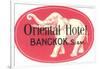 Oriental Hotel, Bangkok, Siam-null-Framed Art Print