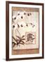 Oriental Long Life Floral-null-Framed Art Print