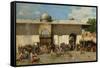 Oriental Market; Mercato Orientale-Alberto Pasini-Framed Stretched Canvas