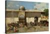 Oriental Market; Mercato Orientale-Alberto Pasini-Stretched Canvas