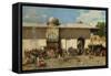 Oriental Market; Mercato Orientale-Alberto Pasini-Framed Stretched Canvas