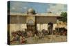 Oriental Market; Mercato Orientale-Alberto Pasini-Stretched Canvas