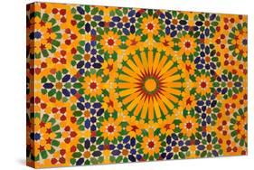 Oriental Mosaic Decoration-p.lange-Stretched Canvas