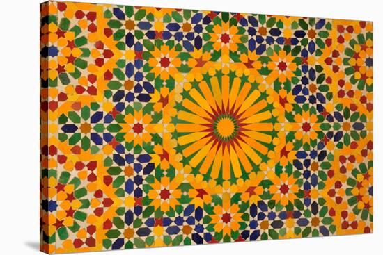 Oriental Mosaic Decoration-p.lange-Stretched Canvas