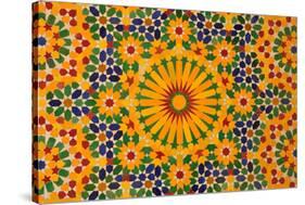 Oriental Mosaic Decoration-p.lange-Stretched Canvas