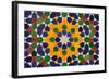 Oriental Mosaic Decoration-p.lange-Framed Art Print